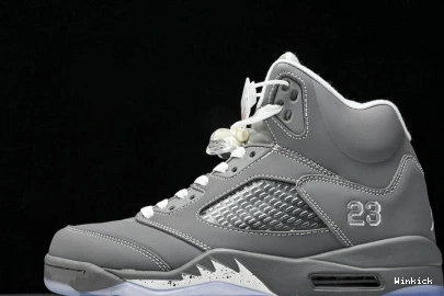 Grey' 5 Jordan Retro 'Wolf 136027-005 1202
